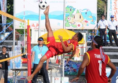 This Foot Lover Enjoys the Sport of Takraw